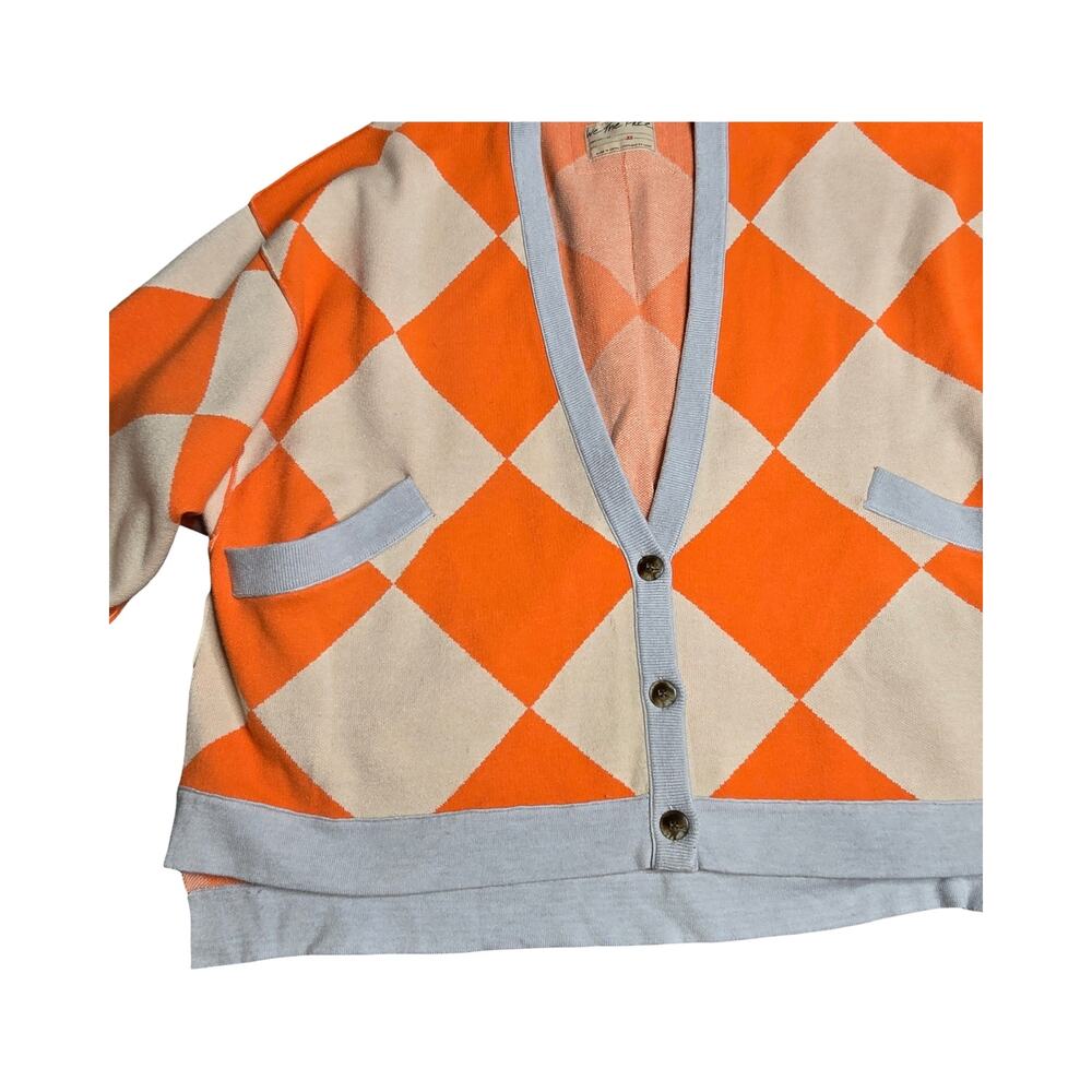 Free People We The‎ Free Manny Cardi Orange Size: XS - Picture 4 of 6